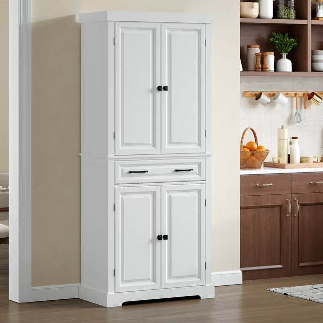 AACULPET 72" Tall Kitchen Pantry Cabinet