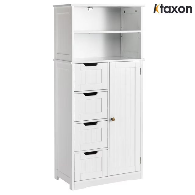 Ktaxon Mueble de Baño con 4 Cajones