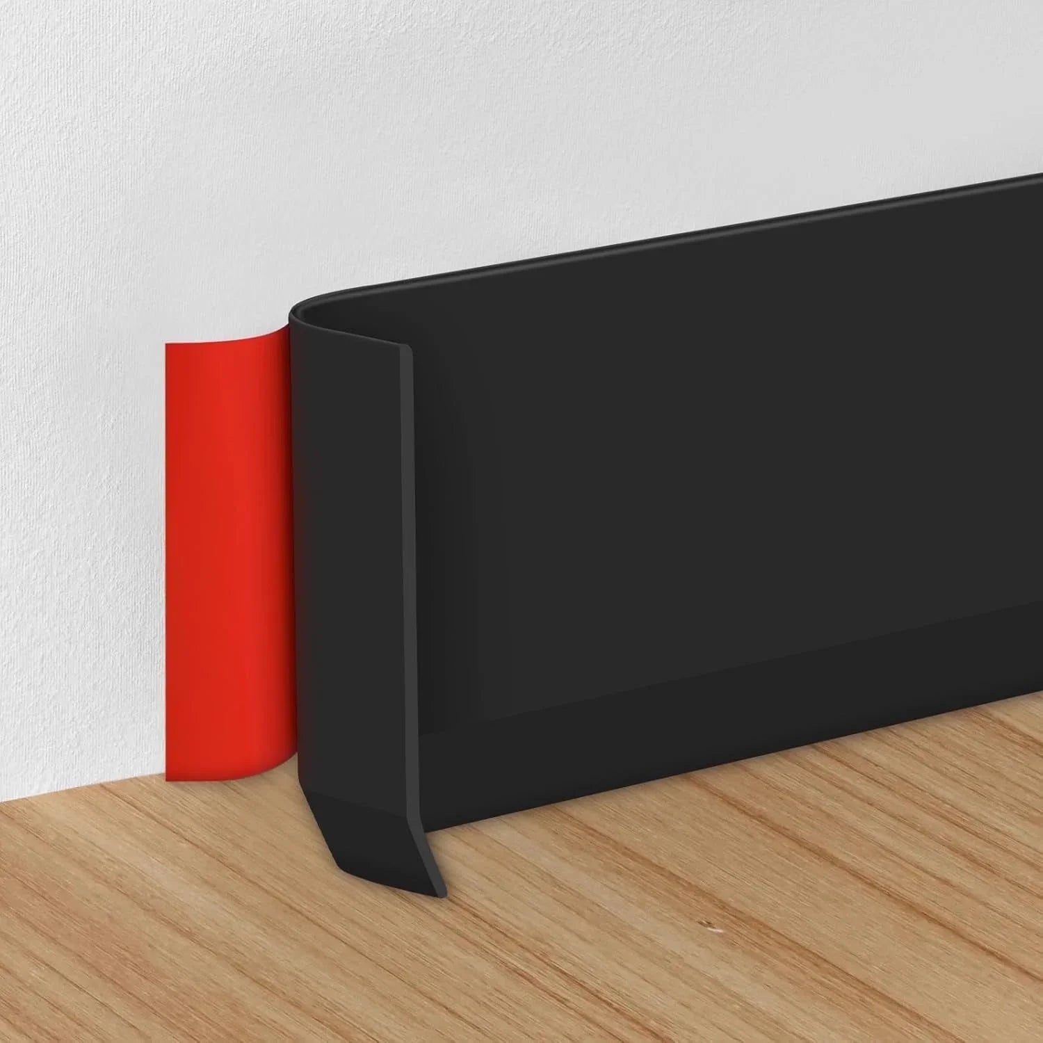 Vinyl Wall Base Baseboard Molding Trim 4 Inch x 40 Feet