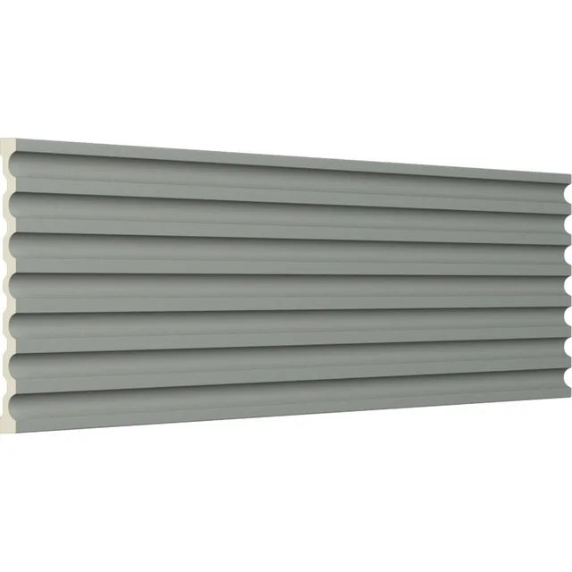 Ekena Millwork 17 3/4"W x 94 1/2"H x 1 1/2"D Reeded Casing
